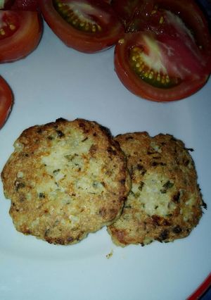 Una foto de Hamburguesas de pollo fáciles