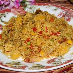 A picture of Thai Style Pineapple Fried Rice.