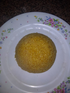 صورة لوصفة رز بالخلطه (للأسماك)