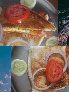 ஆம்லேட் சாண்விச் (Omelette Sandwich Recipe in Tamil) செய்முறை முக்கிய புகைப்படம்