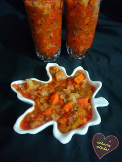 عکسی از دستور ترشی سسی الهام پز