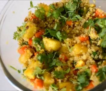 Easy Fast Cooking Healthy Quinoa salad Delicious