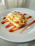 Lasagna Bolognese With Bechamel Sauce