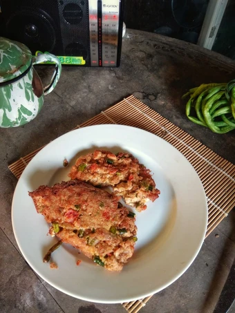 Cara Mudah Membuat Resep Telur dadar tahu kacang panjang yang Bikin Ngiler Anti Ribet, Uenak Banget