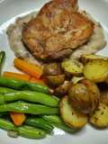 Steak Ayam Saus Jamur