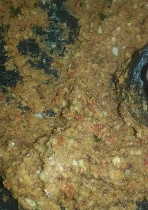 Foto resep Sambal pecel madiun