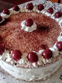 Fekete-erdő torta recept fotója