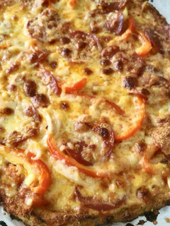 Una foto de Keto pizza