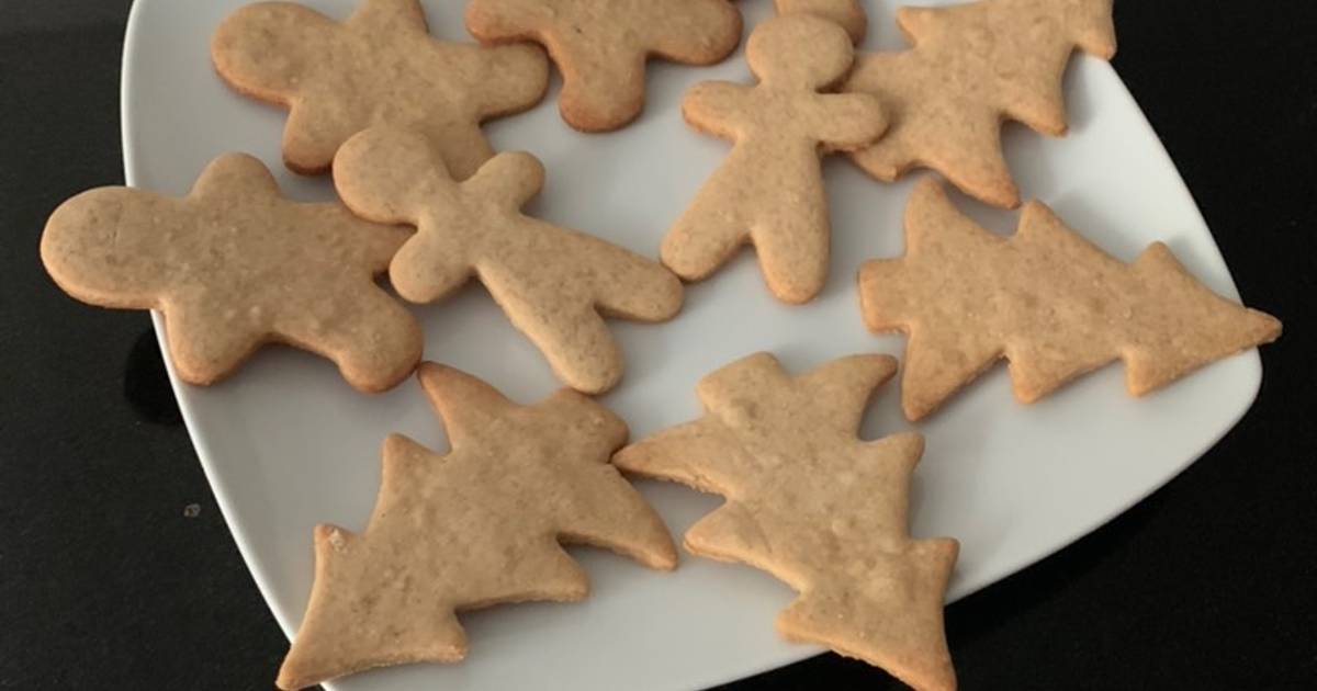Galletas de mantequilla navideñas sin moldes especiales Receta de  poramoralhambre- Cookpad