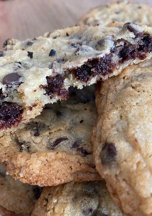 Una foto de Cookies con chips de chocolate