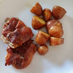 Saltimbocca alla romana A picture of Saltimbocca alla romana.