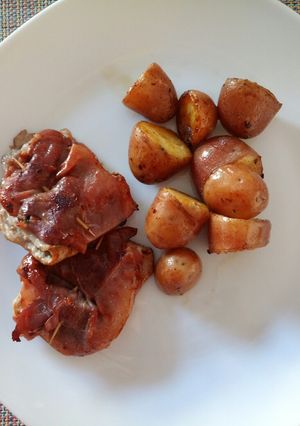 A picture of Saltimbocca alla romana.