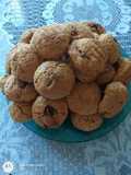 Cookies com pedaços de chocolate