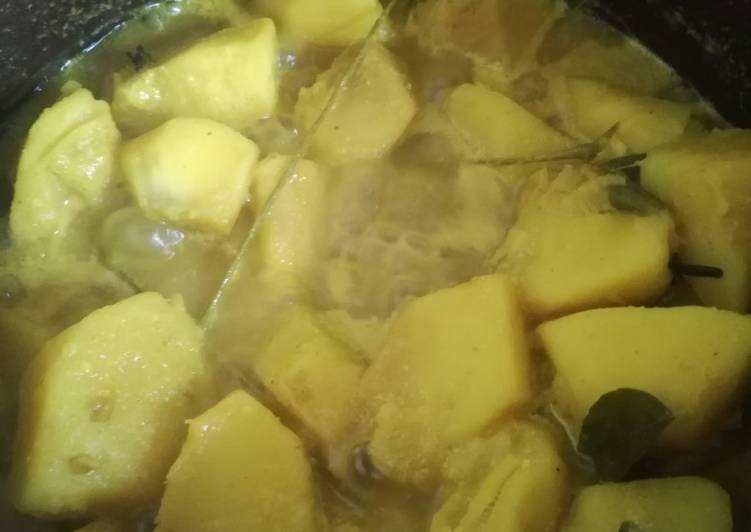 How To Make  Breadfruit Curry