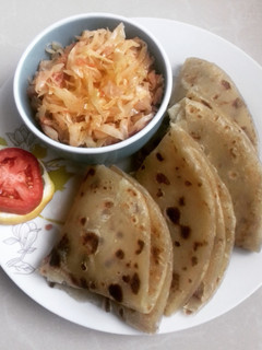 A picture of Chapati With Fried Cabbage #localfoodcontest NAIROBI SOUTH.