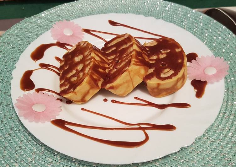 Mogyorós palacsinta rolád