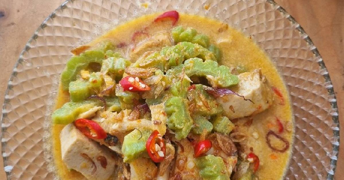 Resep 389 Gulai Pare Tahu Tenggiri Oleh Vifya Kitchen Cookpad