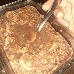 A picture of Quick oatmeal cereal breakfast.