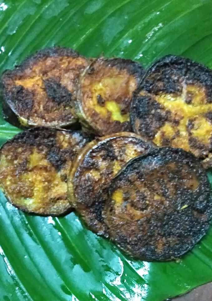 தவா கத்தரிக்காய் ஃப்ரை செய்முறை முக்கிய புகைப்படம்