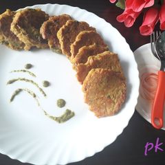 A picture of Chana dal tikki.