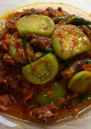 Foto resep Kerang dara tumis lombok ijo