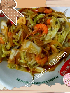 Foto resep Ca sawi udang