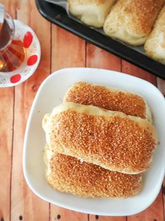 Foto resep Simit Poğaça (Roti Simit Turki)