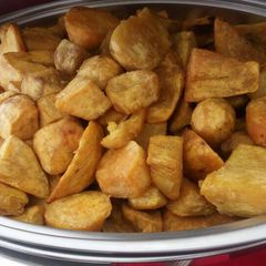 Roast sweet potatoes A picture of Roast sweet potatoes.