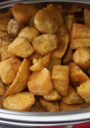 A picture of Roast sweet potatoes.
