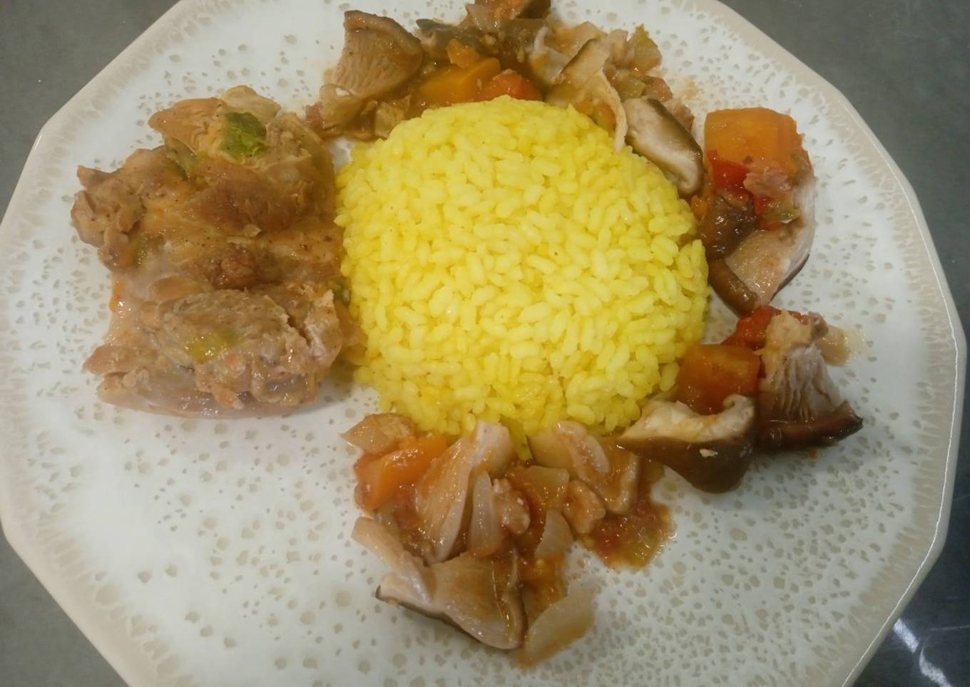 Pollo aromático