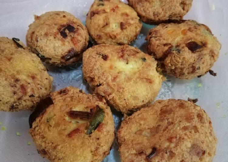 Bahan mengolah Perkedel tahu campur tempe, Lezat Sekali