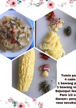 Foto resep Tumis pare