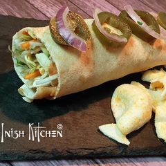 A picture of Sprouted Beans with Crisps sandwich.