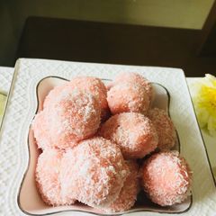 Coconut Ladoo A picture of Coconut Ladoo.