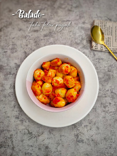 Foto resep Balado tahu telur puyuh