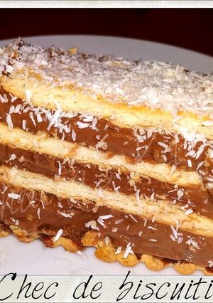 O poză a rețetei Chec de biscuiți.