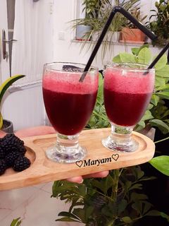 عکسی از دستور آب شاه توت🍷