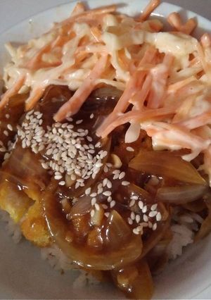 Foto resep Donburi atau nasi lengkap ala jepang