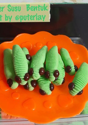 Foto resep Catterpilar Cookies (tanpa oven, pakai teflon)