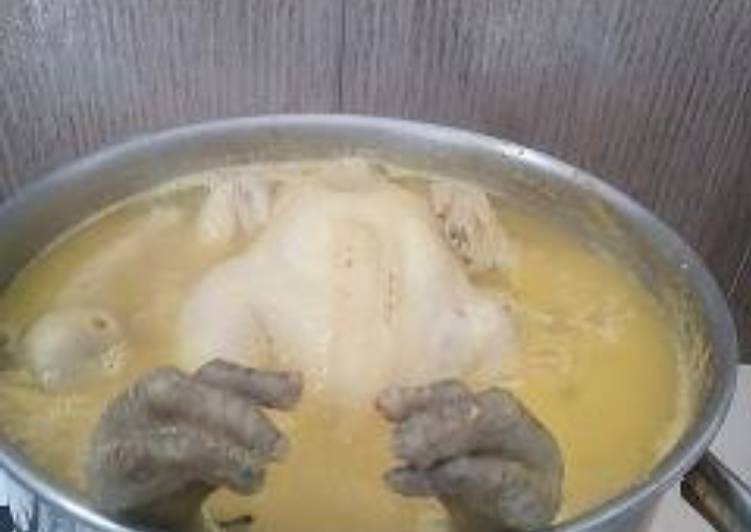 Langkah Mudah untuk Membuat Ingkung ayam kampung🐓, Bisa Manjain Lidah