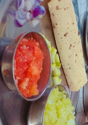 गेहूं चने के मिस्सी रोटी (gehu chane ki missi roti recipe in Hindi) रेसिपी मुख्य फोटो