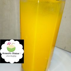 A picture of Mango mints juice.