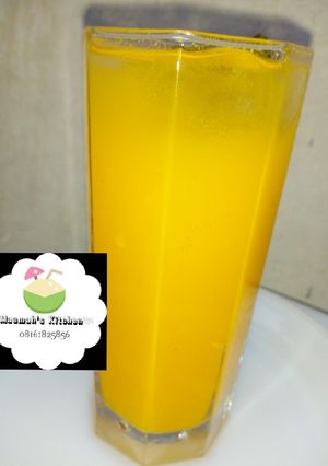 A picture of Mango mints juice.