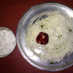 A picture of Idiyappam.