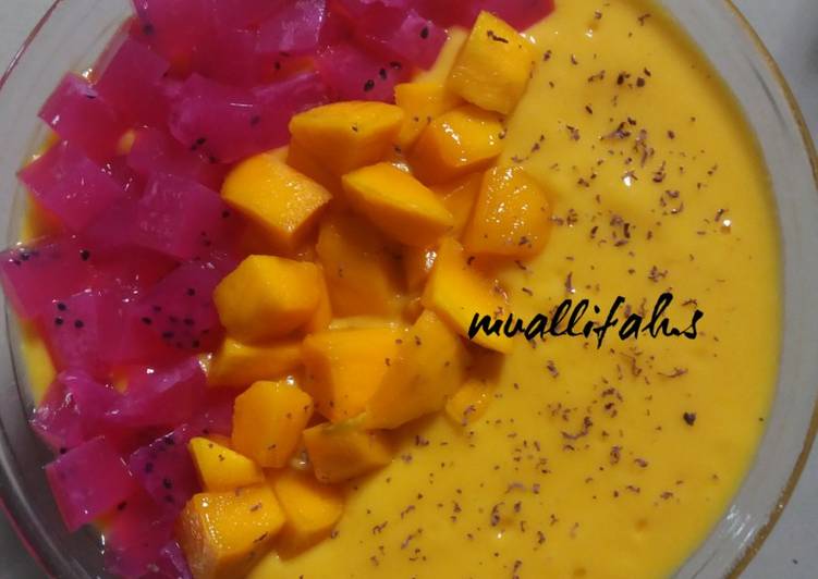 Bagaimana Menyiapkan Mango Smoothie Bowl, Menggugah Selera