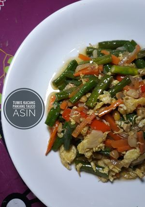 Foto resep #72 Tumis Kacang Panjang Tauco Asin