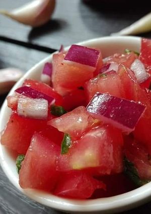 Zdjęcie przepisu Salsa z pomidorów.