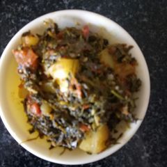 Aloo methi A picture of Aloo methi.