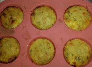 Una foto de Muffins con arroz de ayer!!
