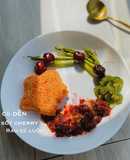 Ức vịt sốt cherry - ăn dặm